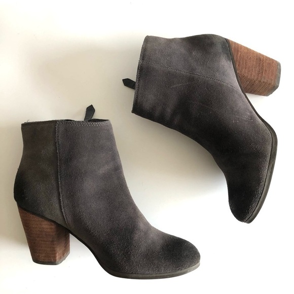 BP Trolley Suede Ankle Booties - Picture 4 of 13
